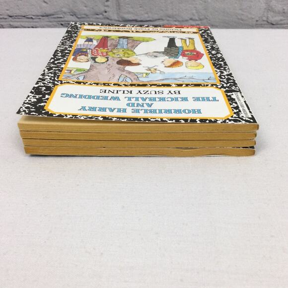 Horrible Harry and the Kickball Wedding By Suzy Kline 1990's Four Book Bundle - Picture 6 of 16